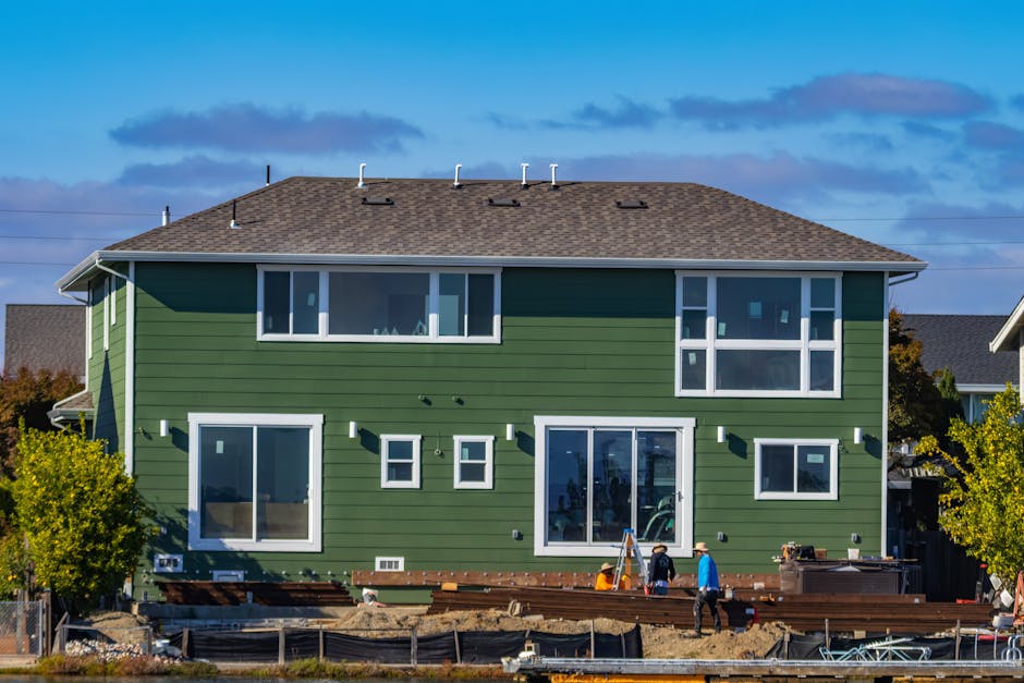 Installing durable house exterior siding panels