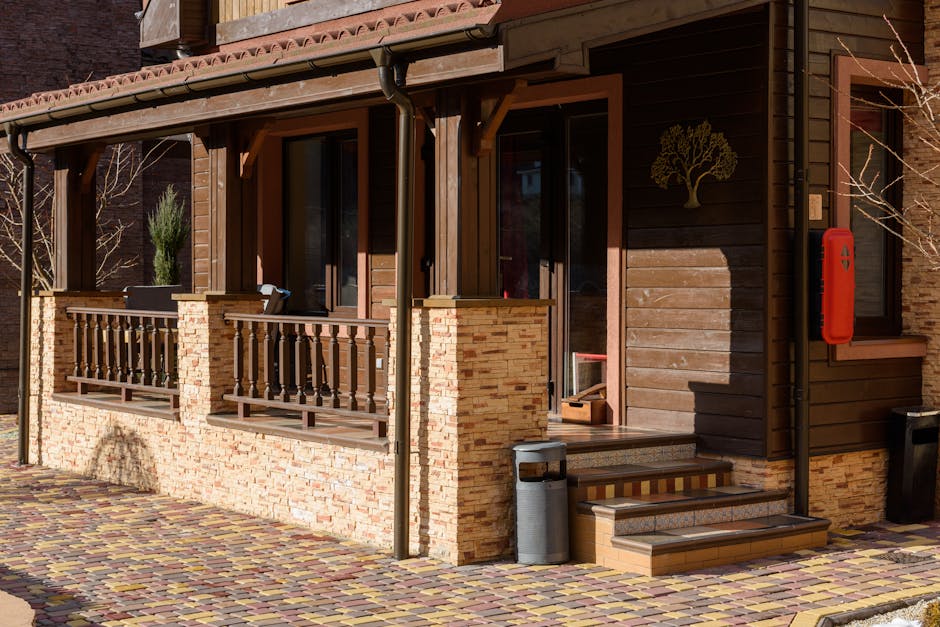 Modern home siding exterior installation